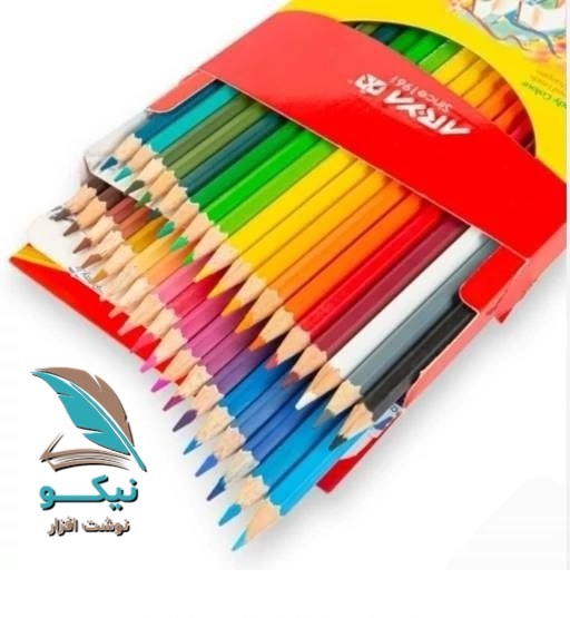 IMG_20260630_035038_055 مداد رنگی 36 رنگ آریا ARYA | رنگهای متنوع و مناسب دانشآموزان - Image 1