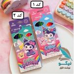 مداد رنگی 12 رنگ یالونگ Yalong مدل YL241006-12 | طرح فانتزی کودکانه - Image 3