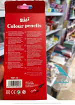 مداد رنگی 12 رنگ تیزو پلاس TCP-12 | بدنه سه‌گوش و مغزی مقاوم - Image 4