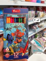 مداد رنگی 12 رنگ تیزو پلاس TCP-12 | بدنه سه‌گوش و مغزی مقاوم - Image 6